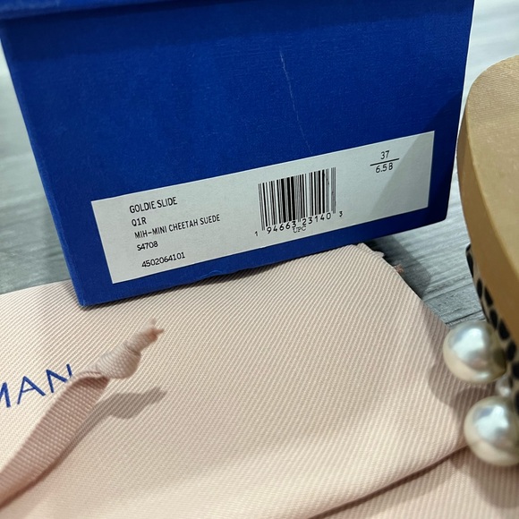 Stuart Weitzman goldie slide cheetah print - Picture 5 of 5